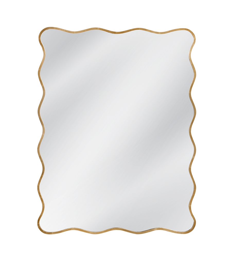 Bassett Mirror - Hadar 50" Gold Leaf Rectangular Wall Mirror - M5229 view 1