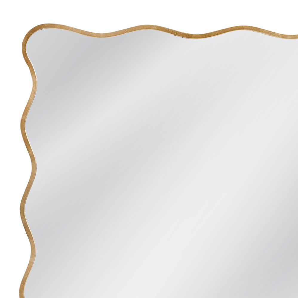 Bassett Mirror - Hadar 50" Gold Leaf Rectangular Wall Mirror - M5229 view 4