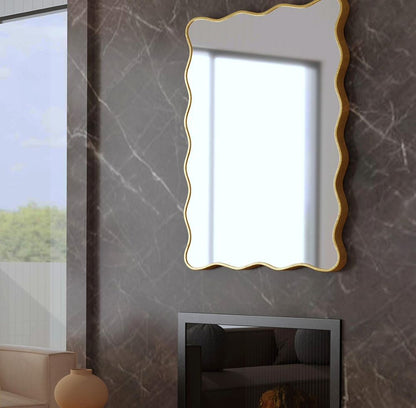 Bassett Mirror - Hadar 50" Gold Leaf Rectangular Wall Mirror - M5229 view 7