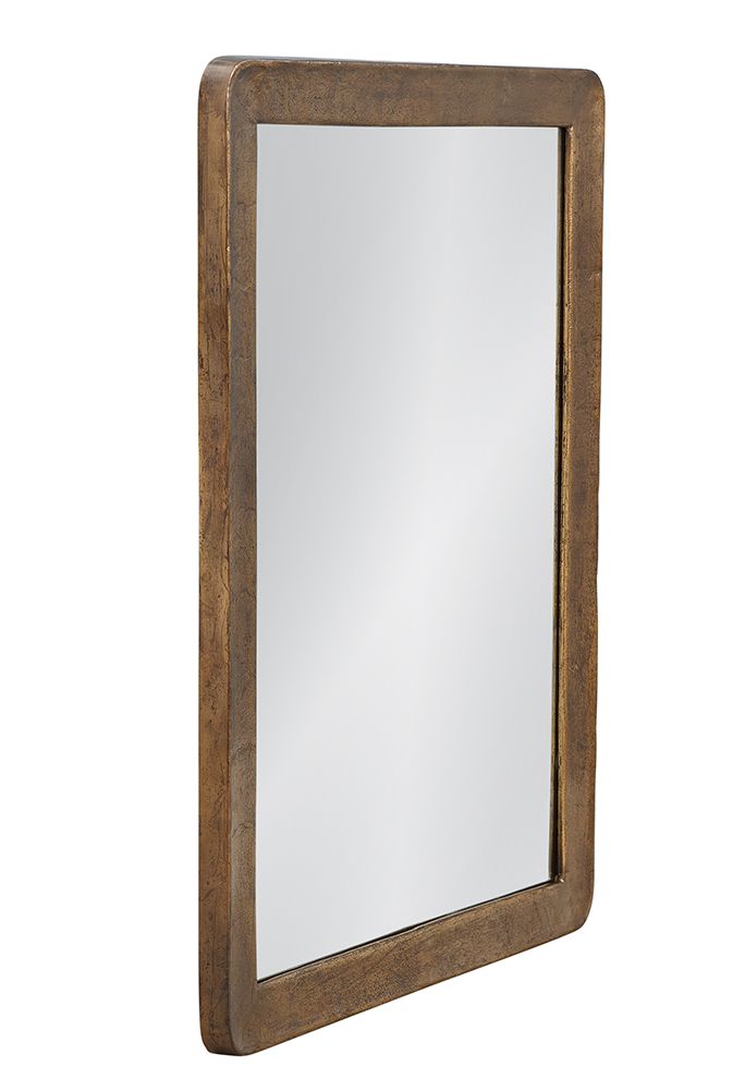 Bassett Mirror - Hallie 48" Brown Rectangular Wall Mirror - M5300 view 2