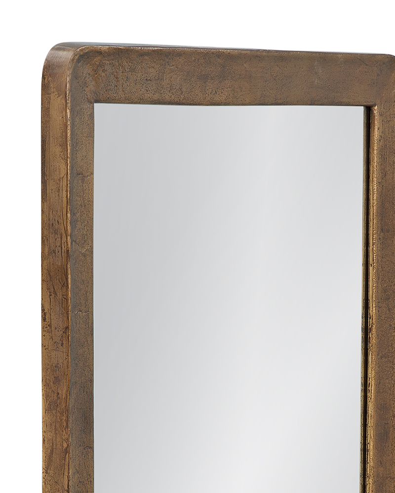 Bassett Mirror - Hallie 48" Brown Rectangular Wall Mirror - M5300 view 3
