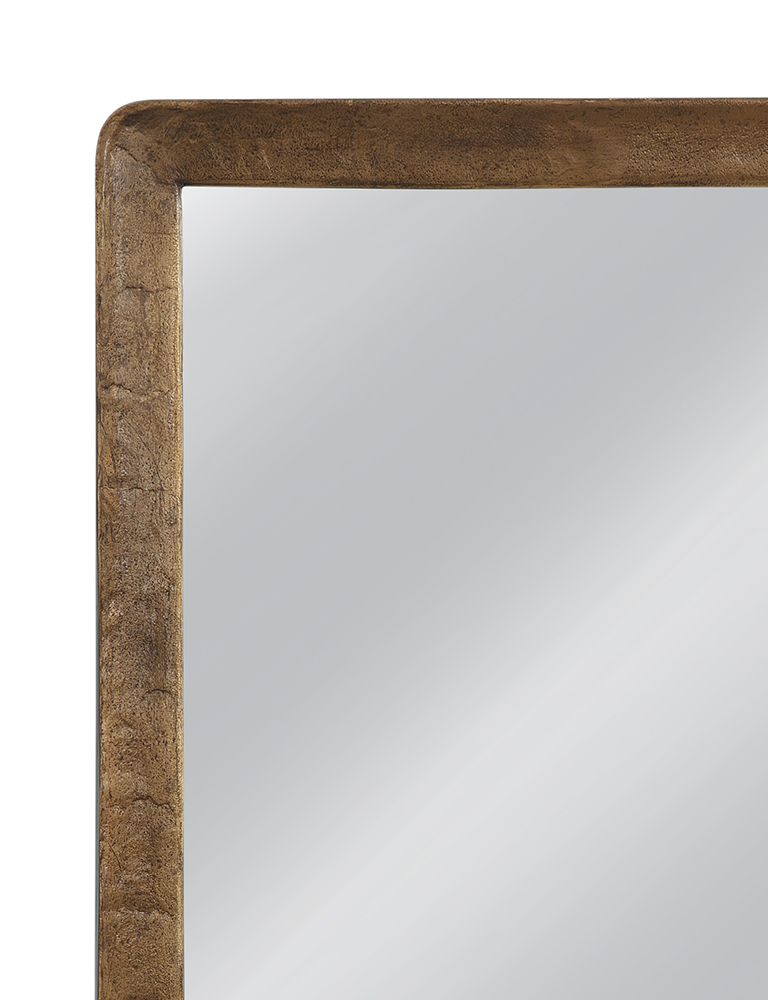 Bassett Mirror - Hallie 48" Brown Rectangular Wall Mirror - M5300 view 4