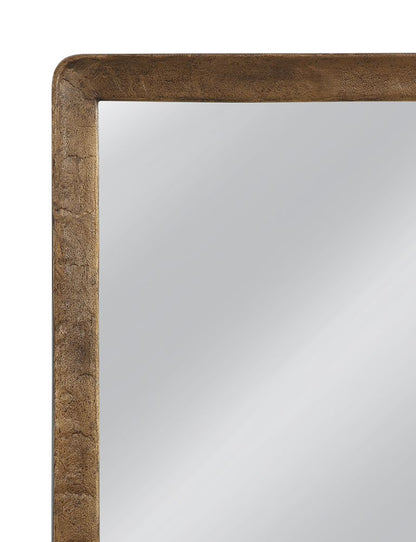 Bassett Mirror - Hallie 48" Brown Rectangular Wall Mirror - M5300 view 4
