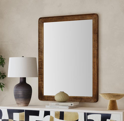 Bassett Mirror - Hallie 48" Brown Rectangular Wall Mirror - M5300 view 6