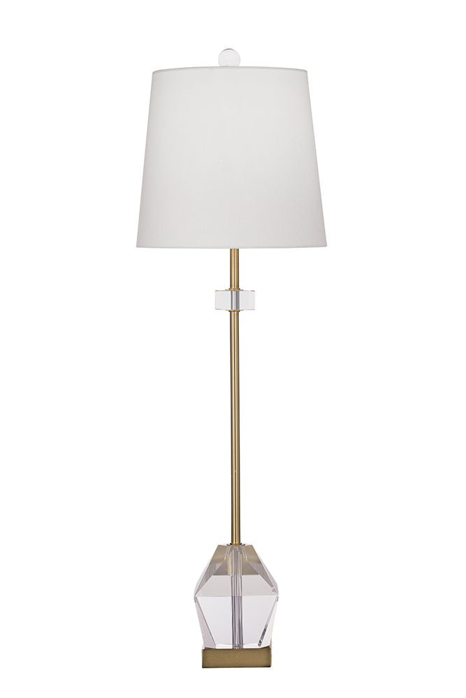 Bassett Mirror - Hampton 32" Gold Crystal Table Lamp - L4530T view 1