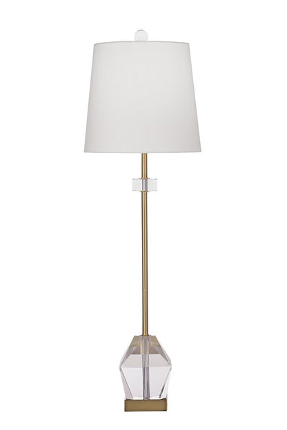 Bassett Mirror - Hampton 32" Gold Crystal Table Lamp - L4530T view 1