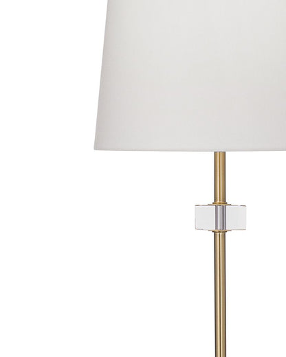 Bassett Mirror - Hampton 32" Gold Crystal Table Lamp - L4530T view 2