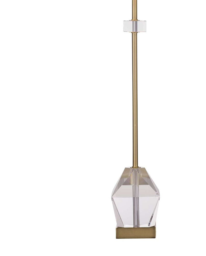 Bassett Mirror - Hampton 32" Gold Crystal Table Lamp - L4530T view 3