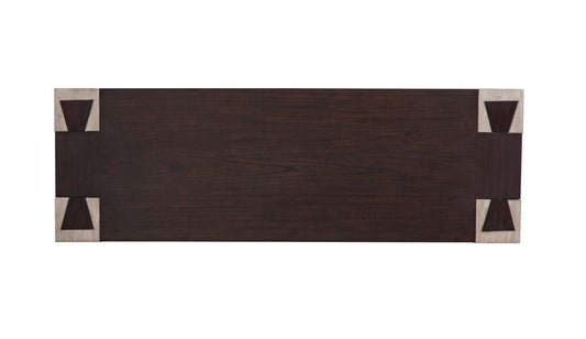 Bassett Mirror - Harmony 54" Natural Acacia Console Table - 2540-400B-T view 2