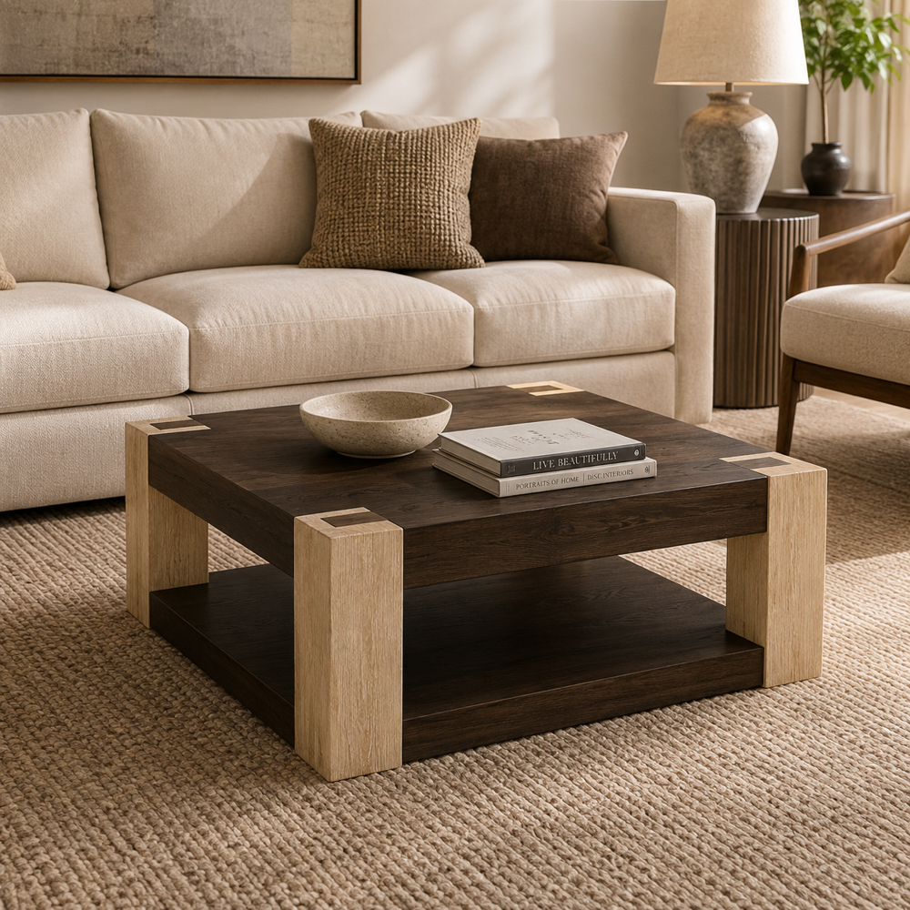 Bassett Mirror - Harmony Coffee Table - 2540-130B-T view 6
