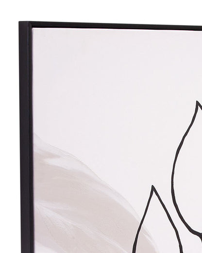 Bassett Mirror - Harmony II Black Botanical Framed Canvas - 7300-990 view 4