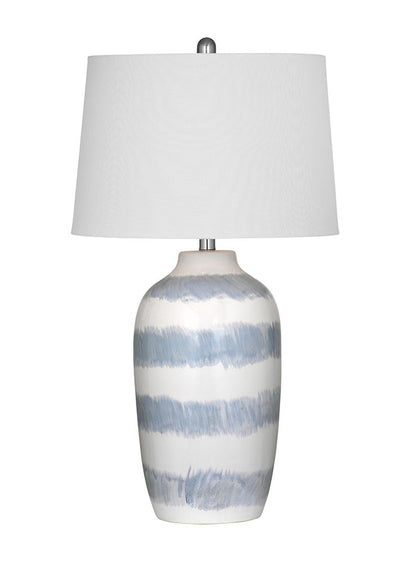 Bassett Mirror - Harper 28" Cream Ceramic Table Lamp - L4546T view 1