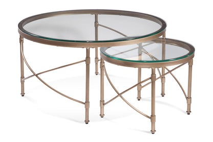Bassett Mirror - Harrison Round Cocktail Table - 7530-LR-120 view 1