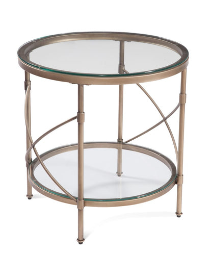 Bassett Mirror - Harrison Round End Table - 7530-LR-220 view 1