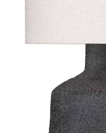 Bassett Mirror - Hartley 34" Black Resin Table Lamp - L4517T view 2