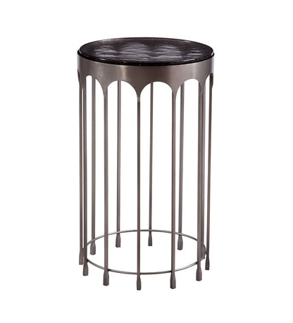 Bassett Mirror - Hartley Cast Glass Accent Table - 6066-LR-223 view 1