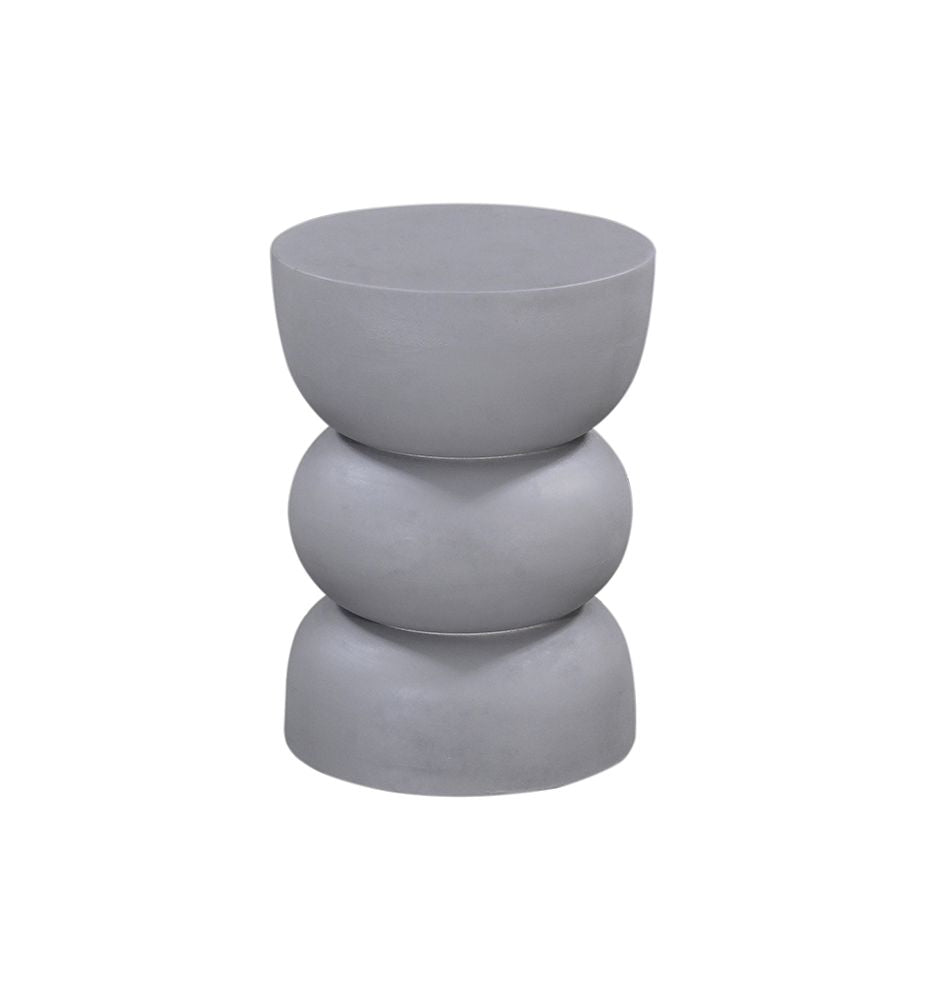 Bassett Mirror - Haven Gray Plaster Accent Table - 5593-LR-223 view 1