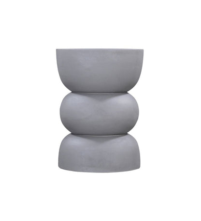 Bassett Mirror - Haven Gray Plaster Accent Table - 5593-LR-223 view 2