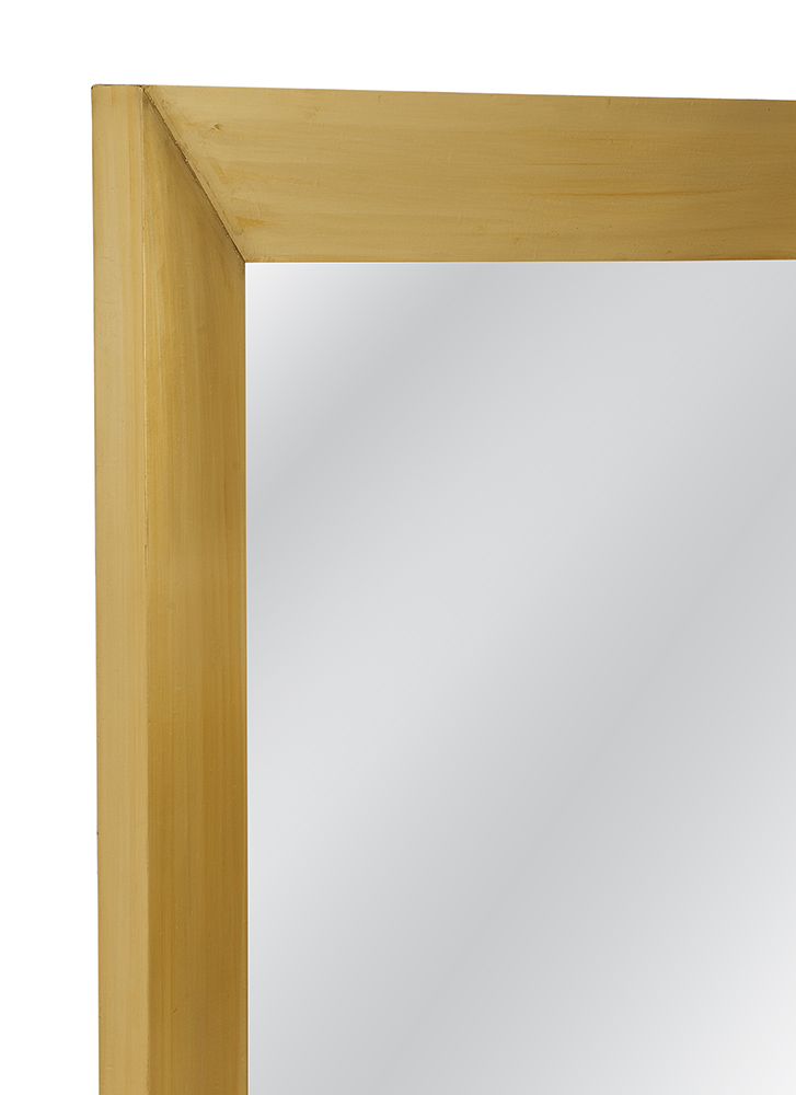 Bassett Mirror - Haywood 50" Brass Rectangular Wall Mirror - M5275 view 3