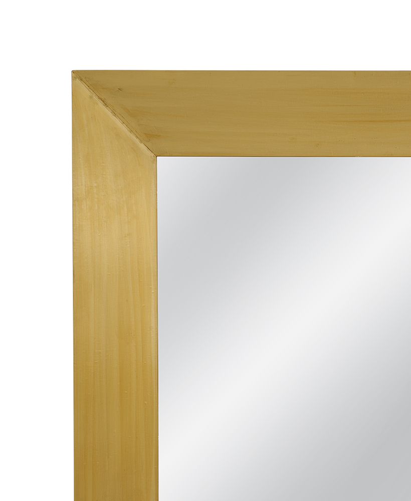 Bassett Mirror - Haywood 50" Brass Rectangular Wall Mirror - M5275 view 4