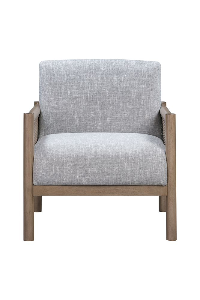 Bassett Mirror - Hedges Baltic Blue Cane Accent Chair - 9301-LR-805 view 2
