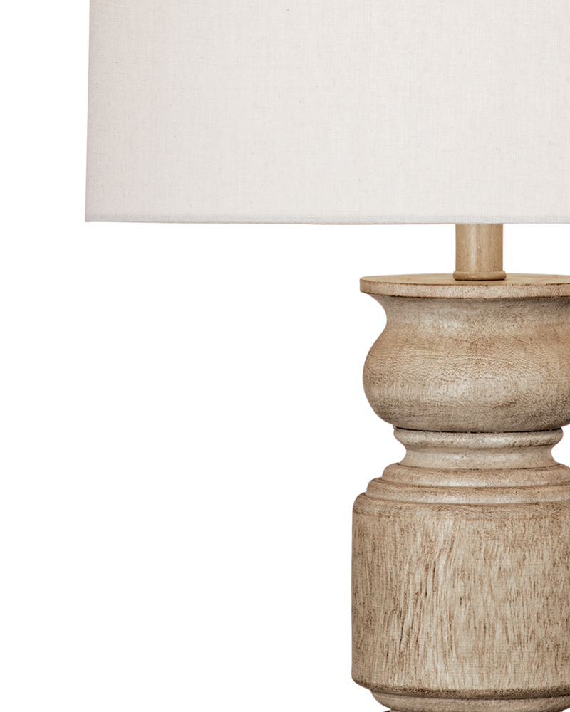Bassett Mirror - Helford 30" Brown Resin Table Lamp - L4631T view 2