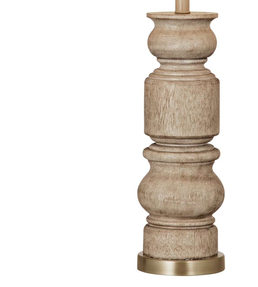Bassett Mirror - Helford 30" Brown Resin Table Lamp - L4631T view 3