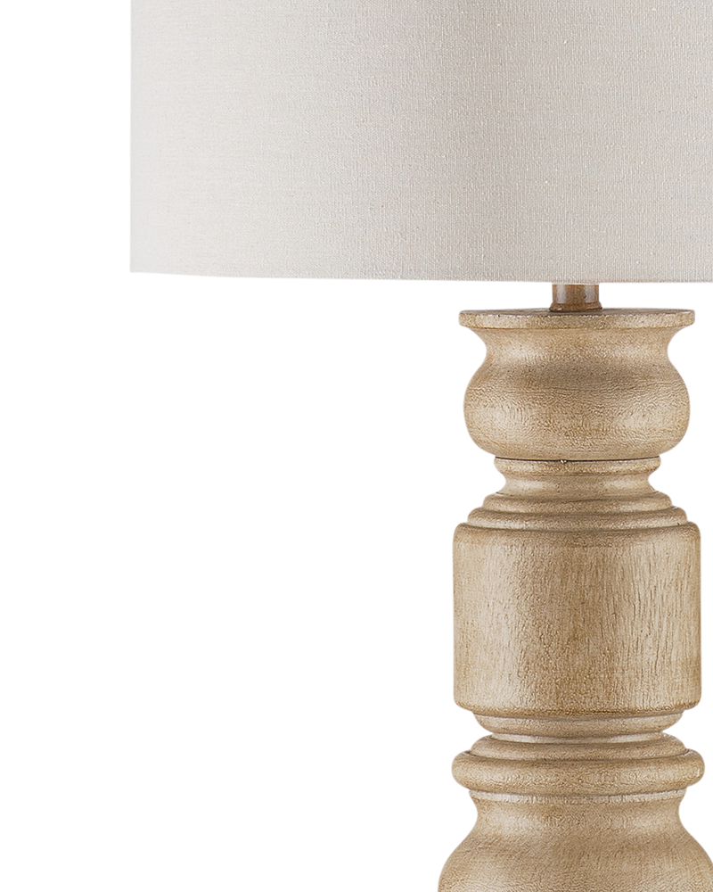 Bassett Mirror - Helford 63" Brown Resin Floor Lamp - L4630F view 2