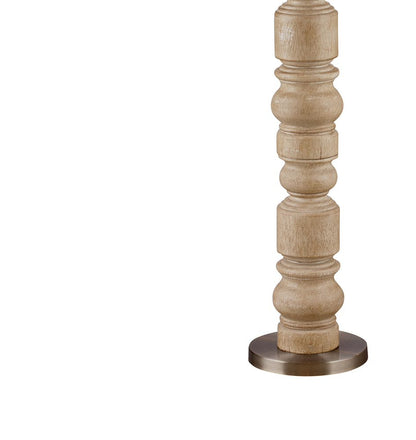 Bassett Mirror - Helford 63" Brown Resin Floor Lamp - L4630F view 3