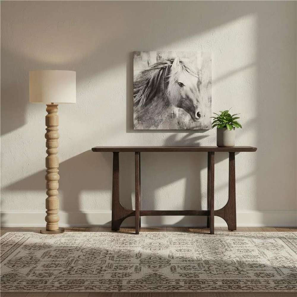 Bassett Mirror - Helford 63" Brown Resin Floor Lamp - L4630F view 4