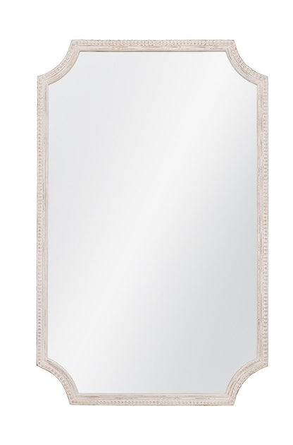 Bassett Mirror - Hendrix 60" White Rectangular Wall Mirror - M5270 view 1