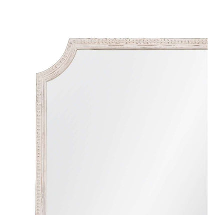 Bassett Mirror - Hendrix 60" White Rectangular Wall Mirror - M5270 view 4