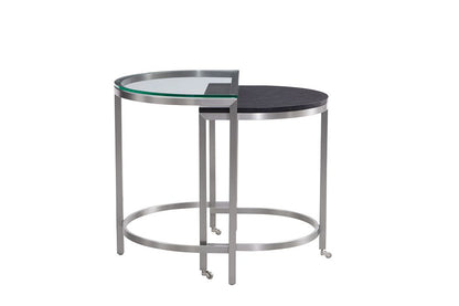 Bassett Mirror - Hensley Black Marble Bunching End Table - 9200-LR-202 view 2