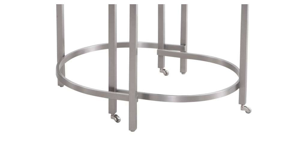 Bassett Mirror - Hensley Black Marble Bunching End Table - 9200-LR-202 view 4