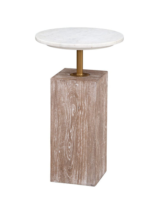 Bassett Mirror - Holt Accent Table in White Wash Mango - 9909-LR-223 view 1