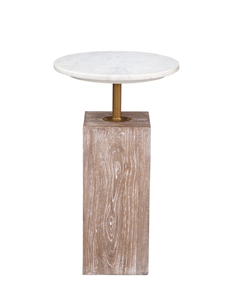 Bassett Mirror - Holt Accent Table in White Wash Mango - 9909-LR-223 view 2