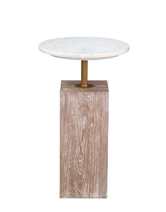 Bassett Mirror - Holt Accent Table in White Wash Mango - 9909-LR-223 view 2