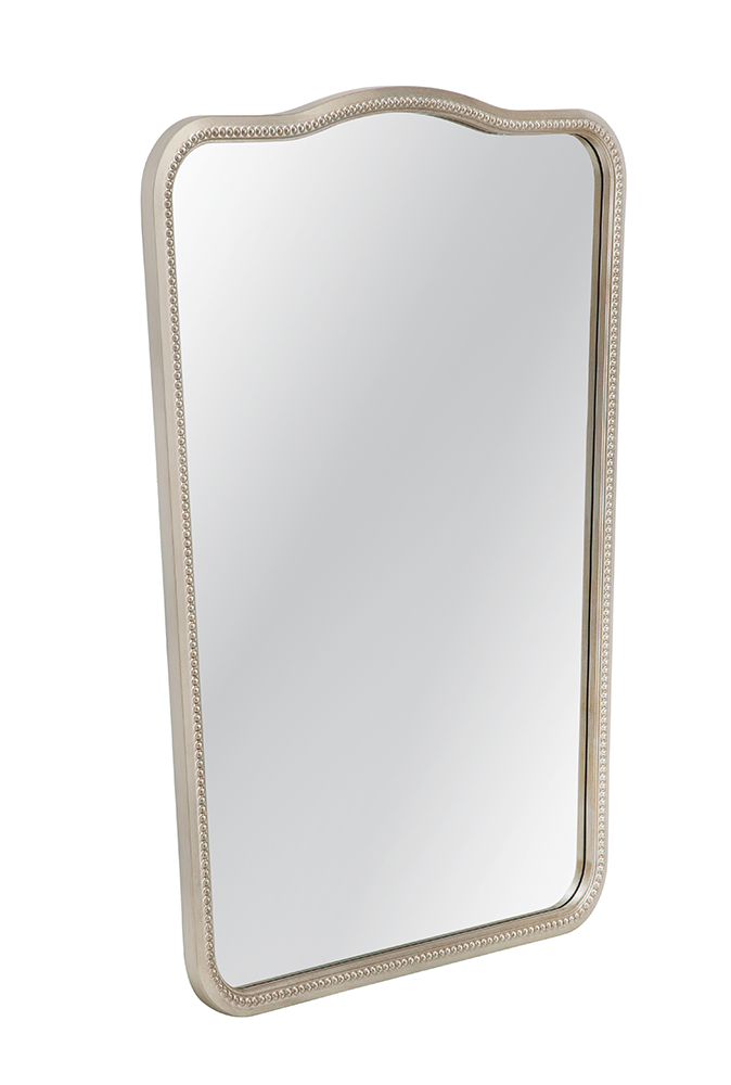 Bassett Mirror - Hugo Antique Silver Leaf Wall Mirror - M5383 view 2