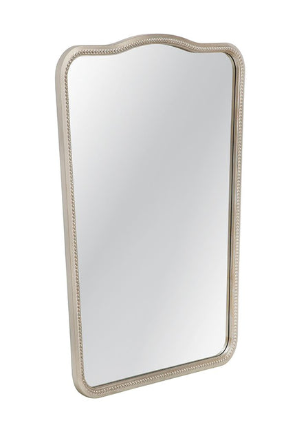 Bassett Mirror - Hugo Antique Silver Leaf Wall Mirror - M5383 view 2