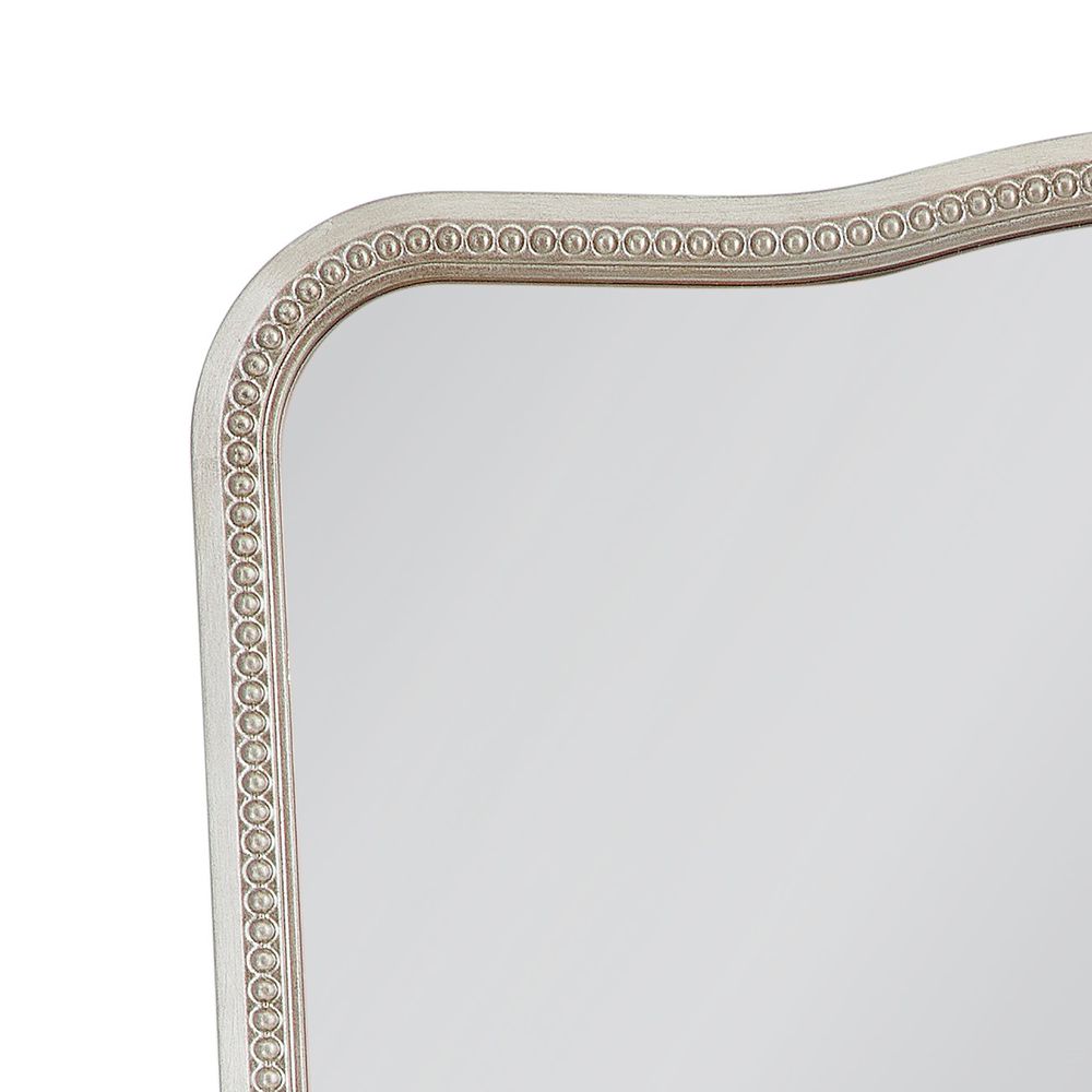 Bassett Mirror - Hugo Antique Silver Leaf Wall Mirror - M5383 view 3
