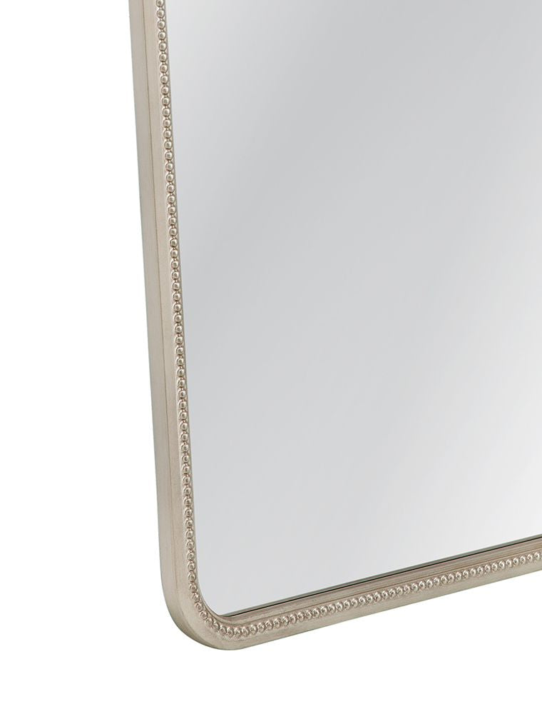Bassett Mirror - Hugo Antique Silver Leaf Wall Mirror - M5383 view 4
