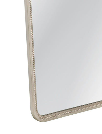 Bassett Mirror - Hugo Antique Silver Leaf Wall Mirror - M5383 view 4