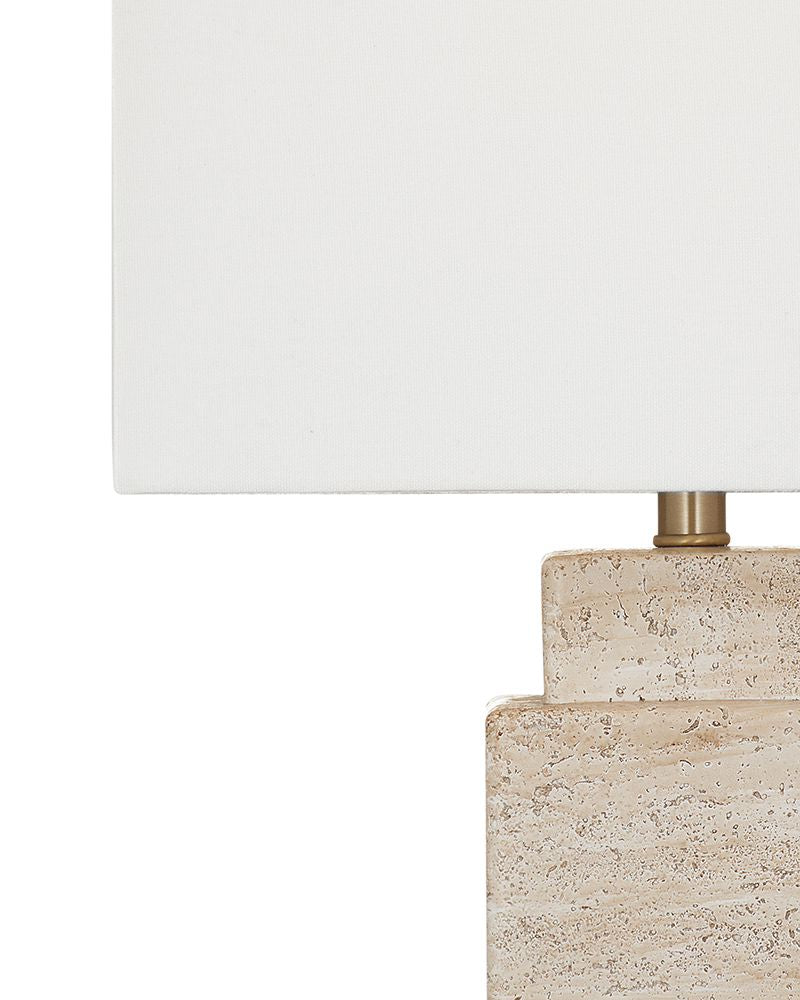 Bassett Mirror - Iris 31" Beige Concrete & Metal Table Lamp - L4560T view 3