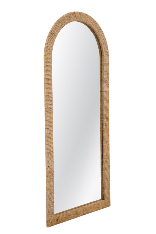 Bassett Mirror - Jaleene Floor Mirror in Warm Natural Tan - M5279 view 1
