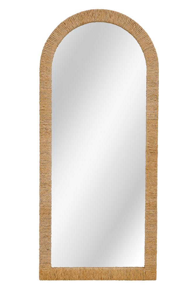 Bassett Mirror - Jaleene Floor Mirror in Warm Natural Tan - M5279 view 2