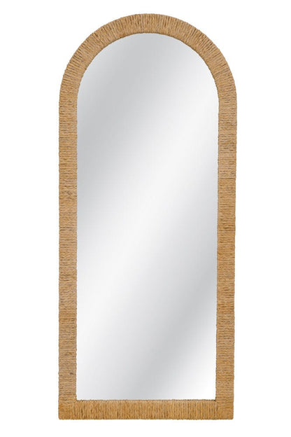 Bassett Mirror - Jaleene Floor Mirror in Warm Natural Tan - M5279 view 2