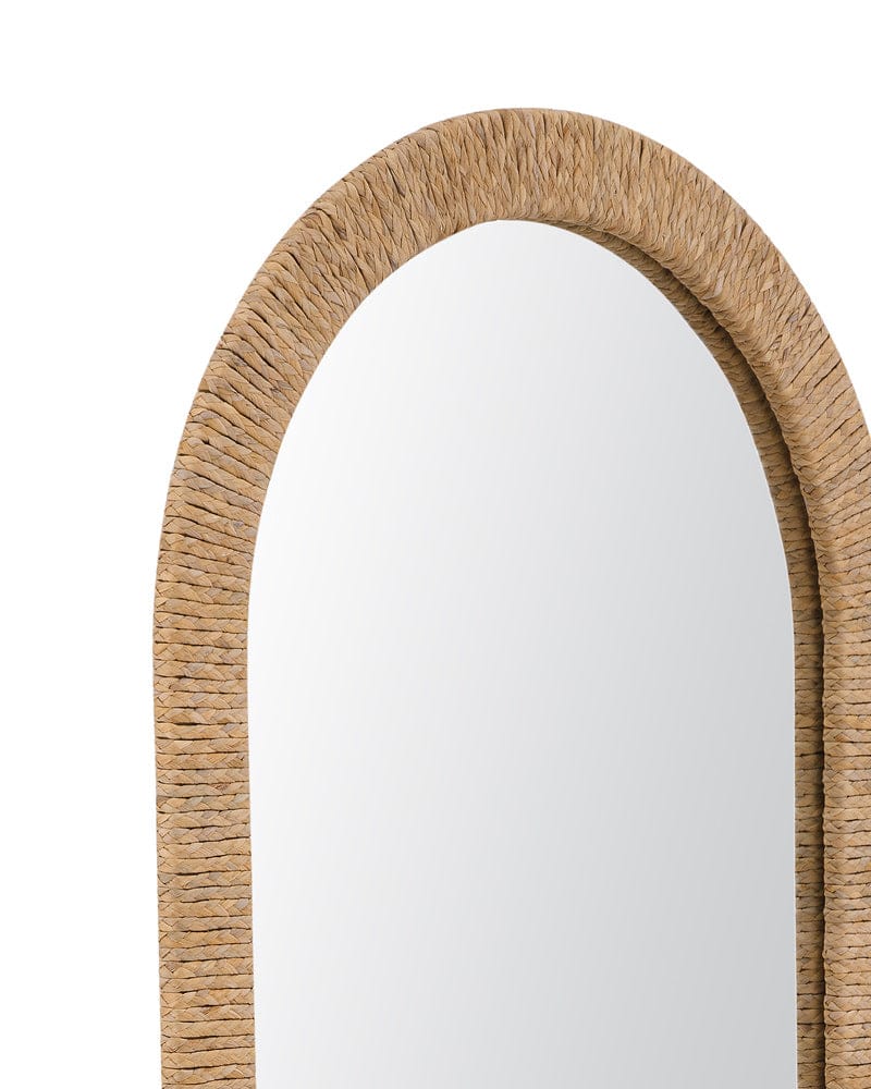 Bassett Mirror - Jaleene Floor Mirror in Warm Natural Tan - M5279 view 3