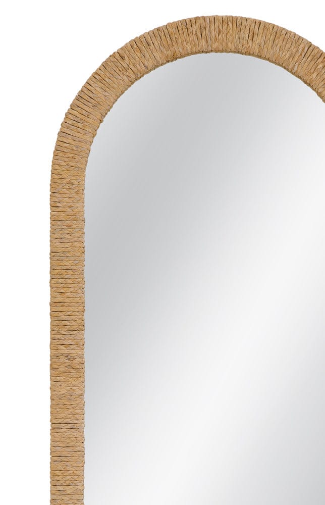 Bassett Mirror - Jaleene Floor Mirror in Warm Natural Tan - M5279 view 4