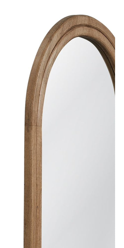 Bassett Mirror - Jaxton 72" Natural Oval Wall Mirror - M5295 view 3