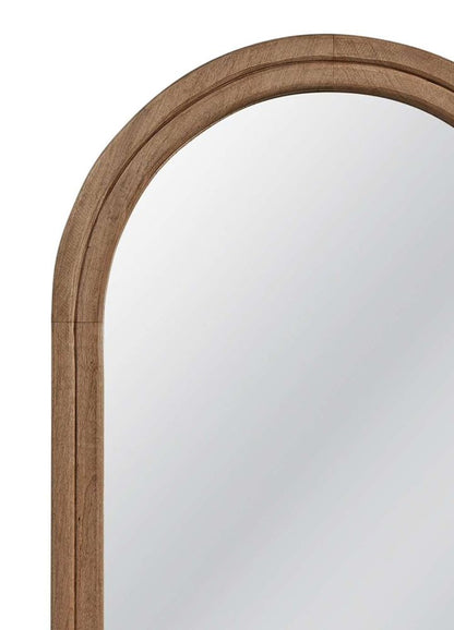 Bassett Mirror - Jaxton 72" Natural Oval Wall Mirror - M5295 view 4